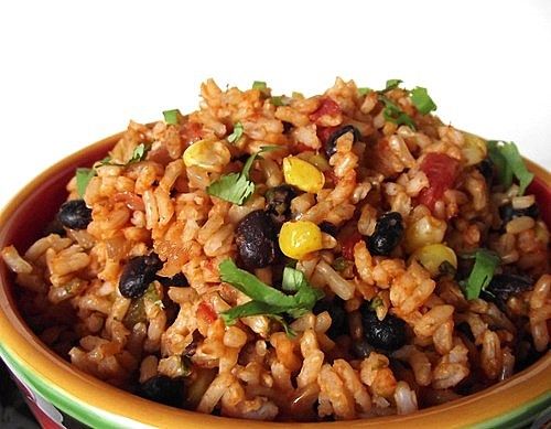 /><br/> <br/> EASY RESTAURANT-STYLE MEXICAN RICE<br/> (Source: adapted from Adrienne @</span> <a rel=